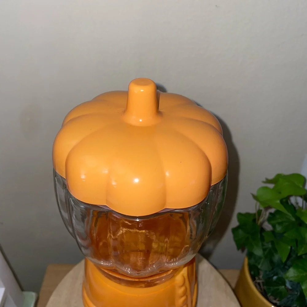 Target Pumpkin Gumball Machine with Eyeballs.
